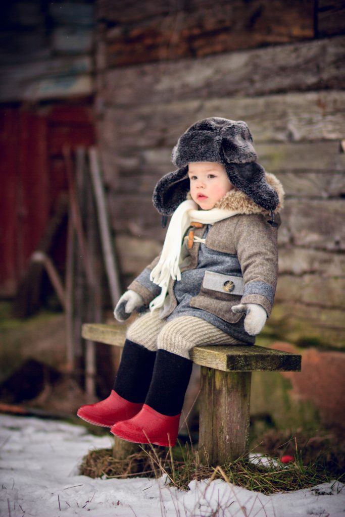 Детская фотография, на природе