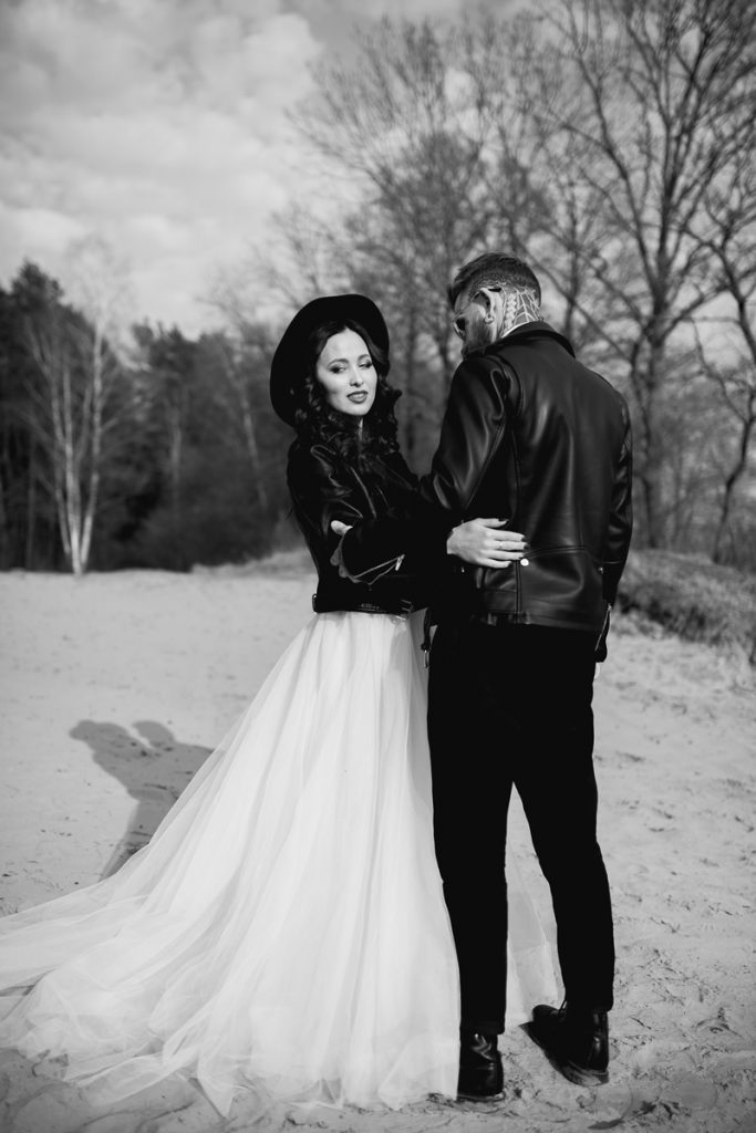 Черно-белая свадьба, солнце, Лида, Минск, Wedding day